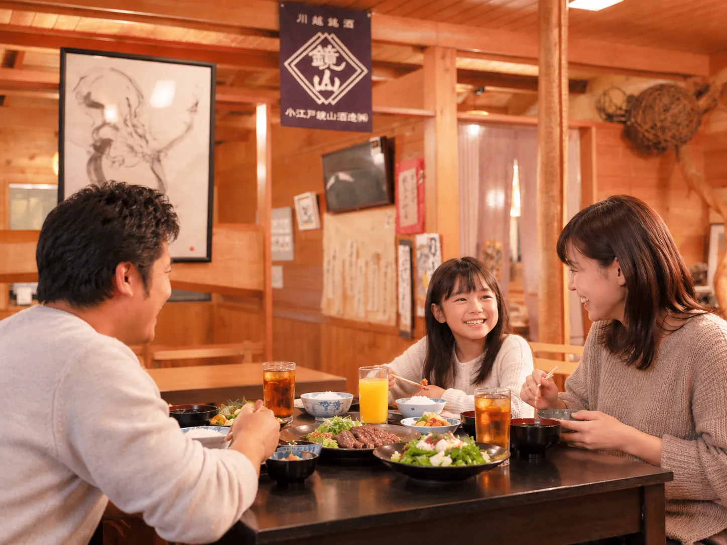 ご家族で囲む
週末のランチタイム